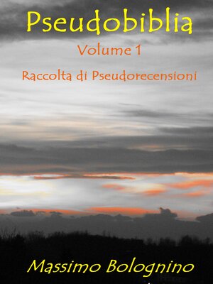 cover image of Pseudobiblia